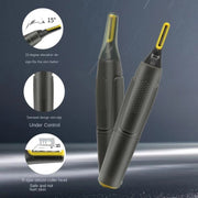 Danoz Hair - USB , Hair Trimmer Electric Waterproof Hair Shavers Man Portable Nose Ear Hair Eyebrow Cutter Grooming Trimmer - Buy 1 Get 1 Free - danozdirect