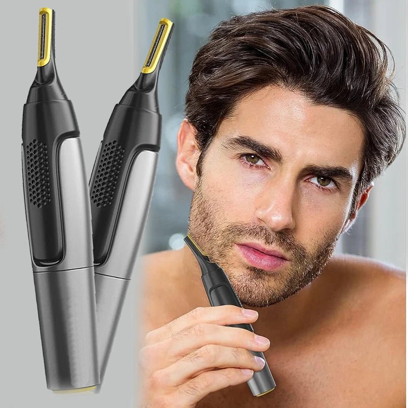 Danoz Hair - USB , Hair Trimmer Electric Waterproof Hair Shavers Man Portable Nose Ear Hair Eyebrow Cutter Grooming Trimmer - Buy 1 Get 1 Free - danozdirect