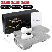 Danoz Health - 2PCS Electric Air Pressure Calf Massager Full 360° Around Airbag Hot Compress Vibration Muscle Relax Blood Circulation Wireless - danozdirect