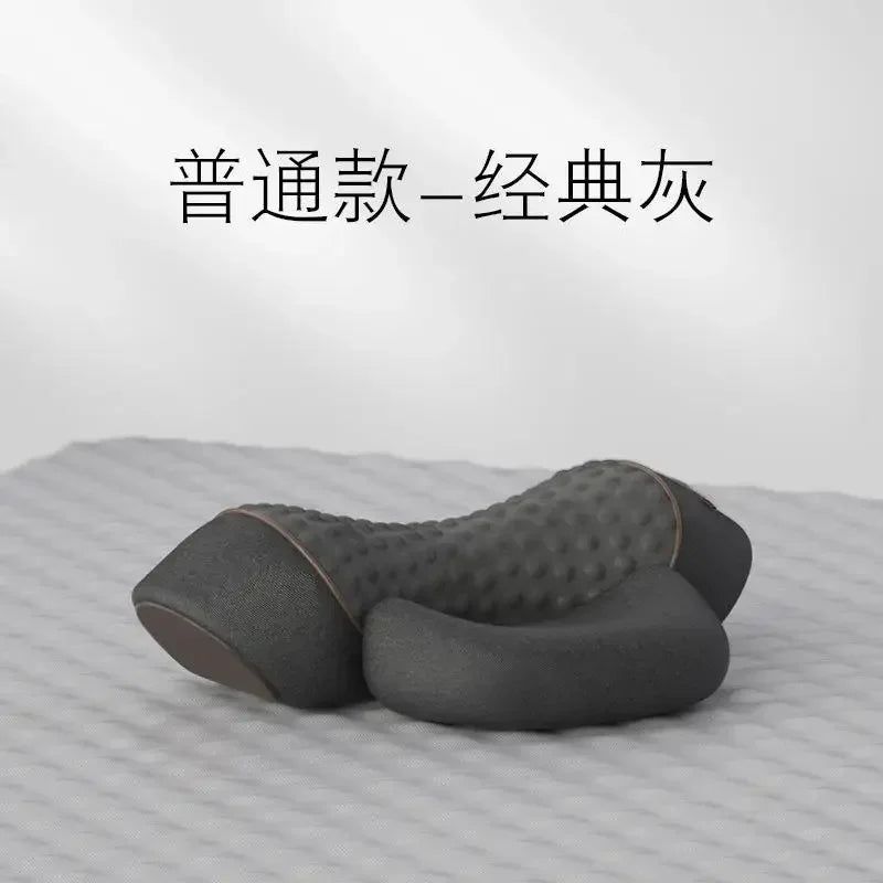 Danoz Health - Electric Massager Cervical Pillow Hot Compress Vibration Massage Neck Traction Relax Sleeping Pillow Spine Support Normal - danozdirect