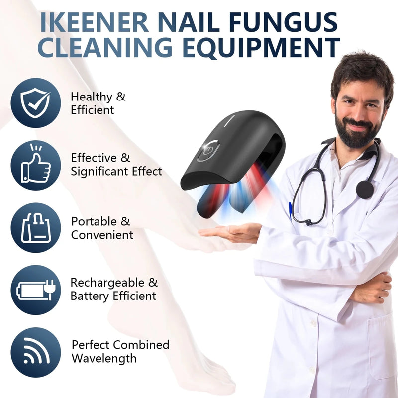 Danoz Health - Just In, Nail Fungus Laser Device Toenail Laser Therapy Machine Anti Fungal Laser USB Charge - danozdirect