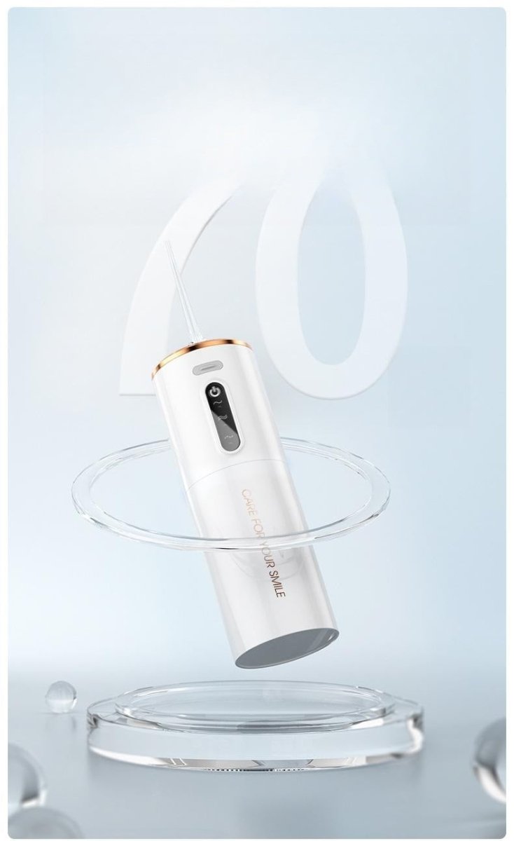 Danoz Health - Portable Electric Water Flosser - USB - C Rechargeable, Multiple Modes, Gingival Protection(green) - danozdirect