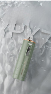 Danoz Health - Portable Electric Water Flosser - USB - C Rechargeable, Multiple Modes, Gingival Protection(green) - danozdirect