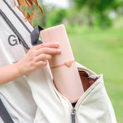 Danoz Health - Portable Toothbrush Holder Tooth Mug Toothpaste Cup Bath Travel Box Accessories Set Pink - danozdirect