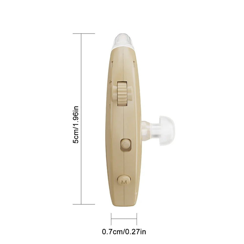 Danoz Hearing Aids - Bluetooth Hearing Aid Amplifiers, USB Charge, Audifonos Sound Devices, Volume Control, Adjustable Tone Loss Compensation - danozdirect
