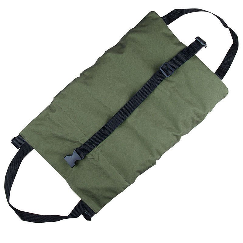Danoz Heavy - Duty Canvas Tool Roll Up Bag & Organizer Tote - Multi - Pocket Wrench & Tool Pouch(Green) - danozdirect