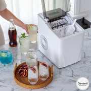 Danoz - Ice Cube Maker, 2.2L Water Tank ,12kgs of Ice in 24 Hours - Incl. Delivery - danozdirect