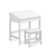 Danoz Kids - Keezi 2PCS Kids Table and Chairs Set Activity Children Playing Toys Study Desk - danozdirect