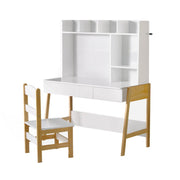 Danoz Kids - Keezi 2PCS Kids Table and Chairs Set Study Activity Toys Storage Desk Drawer - danozdirect