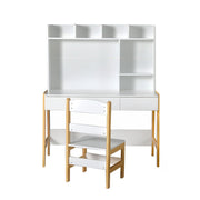 Danoz Kids - Keezi 2PCS Kids Table and Chairs Set Study Activity Toys Storage Desk Drawer - danozdirect