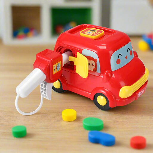 Danoz Kids - Keezi Kids Gas Petrol Station Pumper Pretend Play Toys Car Music Card Playset - danozdirect