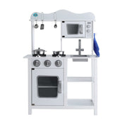 Danoz Kids - Keezi Kids Kitchen Play Set Wooden Pretend Toys Cooking Children Cookware Food - danozdirect