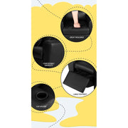 Danoz Kids - Keezi Kids Recliner Chair PU Leather Sofa Lounge Couch Children Armchair Black - danozdirect