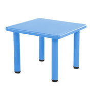 Danoz Kids - Keezi Kids Table Plastic Square Activity Study Desk 60X60CM - danozdirect