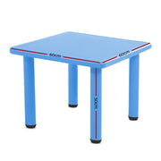Danoz Kids - Keezi Kids Table Plastic Square Activity Study Desk 60X60CM - danozdirect