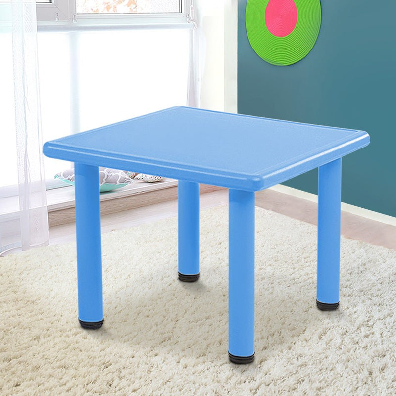 Danoz Kids - Keezi Kids Table Plastic Square Activity Study Desk 60X60CM - danozdirect