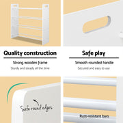 Danoz Kids - Keezi Kids Toy Box 12 Bins Bookshelf Organiser Children Storage Rack - danozdirect