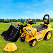 Danoz Kids - Keezi Ride On Car Toys Kids Excavator Bulldozer Sandpit Digger Car Pretend Play - danozdirect