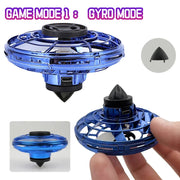 Danoz Kids - Watch kids eyes light up as this LED - powered flying UFO spinner takes flight! Featuring advanced gyro technology, it hovers and spins with mesmerizing precision, Buy 1 Get 1 Free! - danozdirect