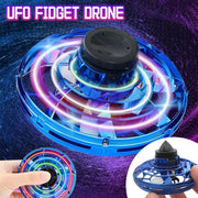 Danoz Kids - Watch kids eyes light up as this LED - powered flying UFO spinner takes flight! Featuring advanced gyro technology, it hovers and spins with mesmerizing precision, Buy 1 Get 1 Free! - danozdirect