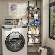 Danoz Kitchen - 4 Tier Adjustable Baskets Over Door Pantry Organizer for Home Kitchen - danozdirect