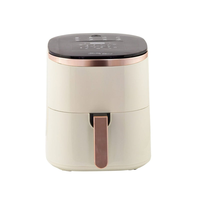 Danoz Kitchen - 7L Digital Air Fryer with 8 pre - set Touch - control Cooking Programs - Cream - danozdirect