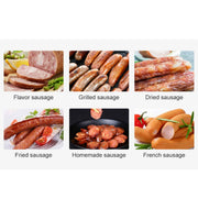 Danoz Kitchen - 7L Manual Horizontal Sausage Filler - Stainless Stuffer Meat Press Machine Sausage - danozdirect