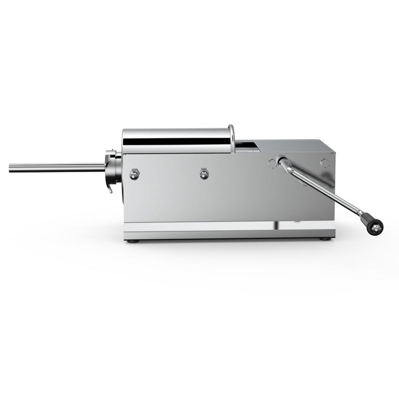 Danoz Kitchen - 7L Manual Horizontal Sausage Filler - Stainless Stuffer Meat Press Machine Sausage - danozdirect