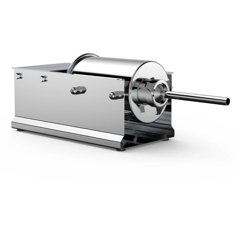 Danoz Kitchen - 7L Manual Horizontal Sausage Filler - Stainless Stuffer Meat Press Machine Sausage - danozdirect