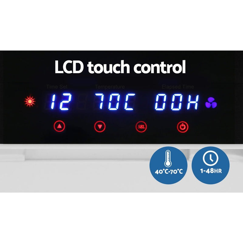 Danoz Kitchen - Devanti 10 Trays Food Dehydrator - Super deal - danozdirect
