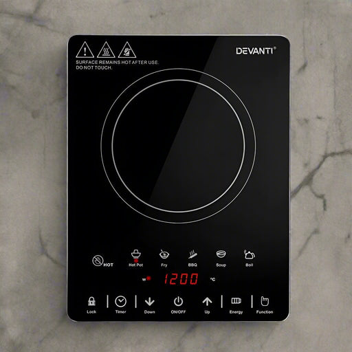 Danoz Kitchen 🧑‍🍳🥘 Devanti Electric Ceramic Cooktop 30cm. Incl. Delivery - danozdirect