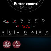 Danoz Kitchen 🧑‍🍳🥘 Devanti Electric Ceramic Cooktop 30cm. Incl. Delivery - danozdirect