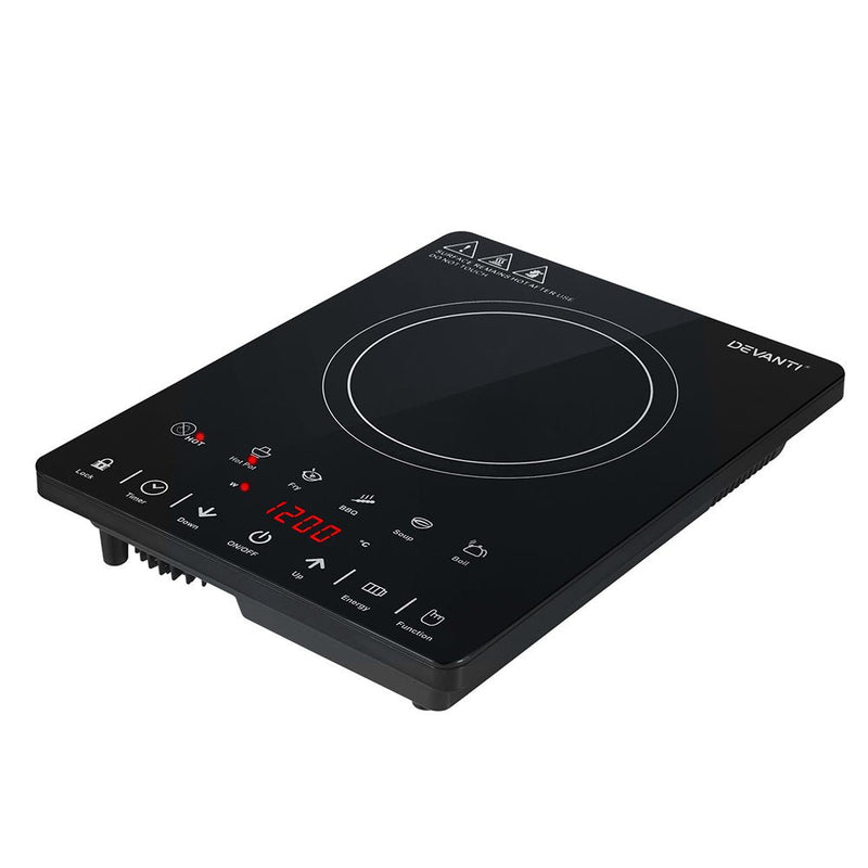 Danoz Kitchen 🧑‍🍳🥘 Devanti Electric Ceramic Cooktop 30cm. Incl. Delivery - danozdirect