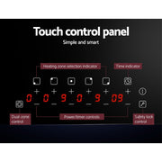 Danoz Kitchen 🧑‍🍳🥘 Devanti Electric Ceramic Cooktop 90cm - danozdirect