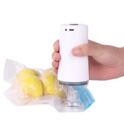 Danoz Kitchen - Electric Vacuum Pump for Food Vacuum Storage Bags USB Charging Sealing Machine for Food Sous Vide Cooking Bags - danozdirect