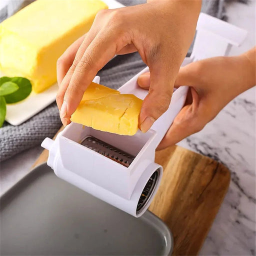 Danoz Kitchen - Hand - Cranked Rotating Cheese Grater Creative Kitchen Cheese Shredder Multi - functional Cheese Grater for Kitchen - Buy 1 Get 1 Free! - danozdirect