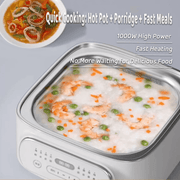 Danoz Kitchen - Hoper Layer Multifunctional Three - layer Stainless Steel food Steamer - danozdirect