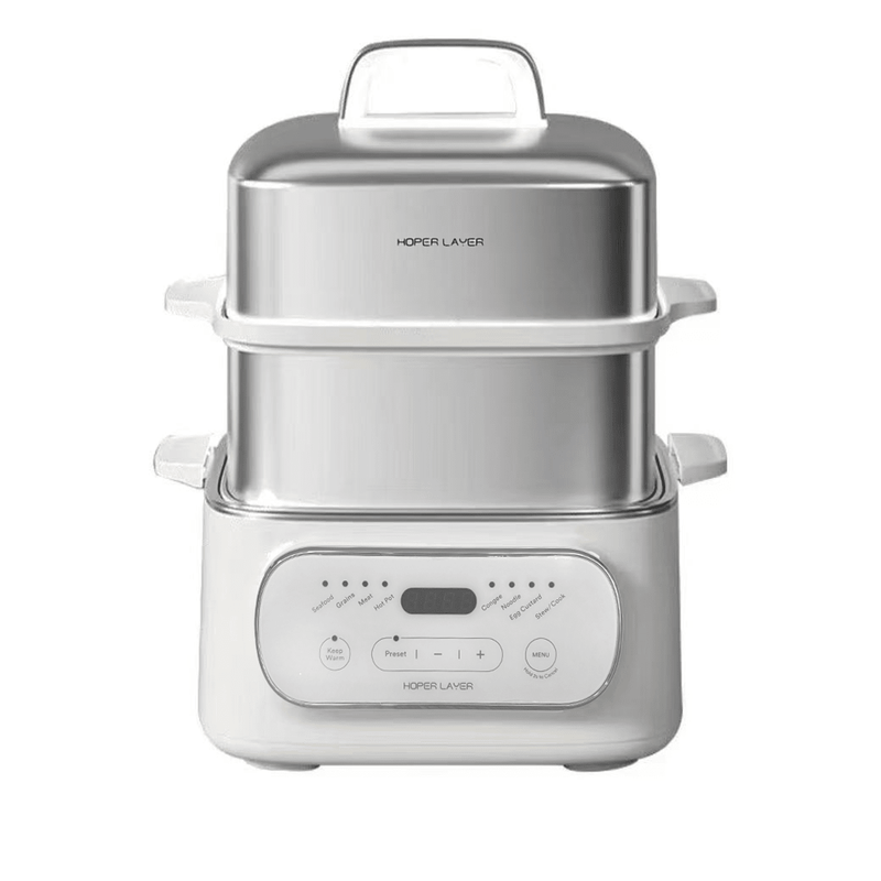 Danoz Kitchen - Hoper Layer Multifunctional Three - layer Stainless Steel food Steamer - danozdirect