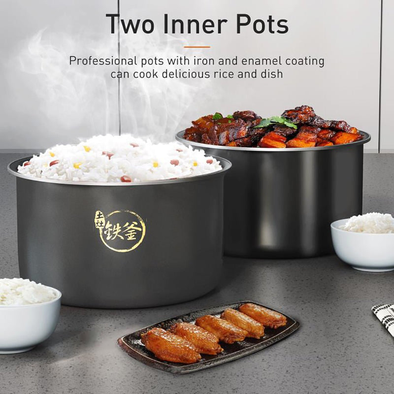 Danoz Kitchen - Induction Heating Pressure Cooker 5L Double Liner Pot - danozdirect