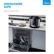 Danoz Kitchen - Midea 5.7L 12 Programs Pressure Cooker - danozdirect