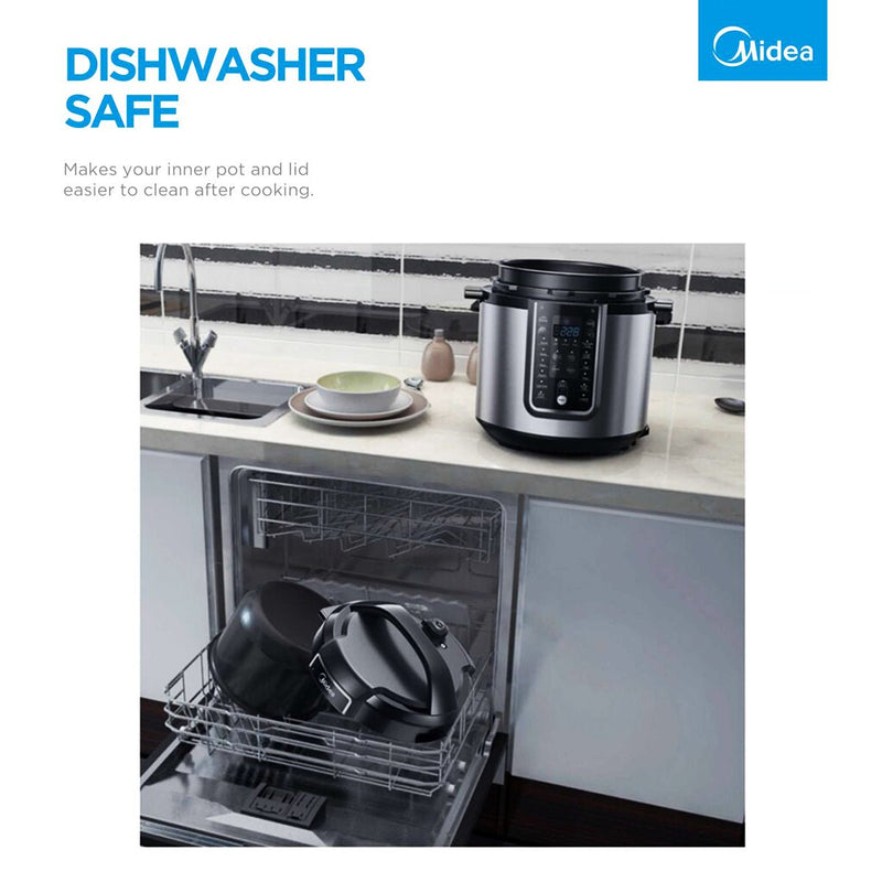 Danoz Kitchen - Midea 5.7L 12 Programs Pressure Cooker - danozdirect