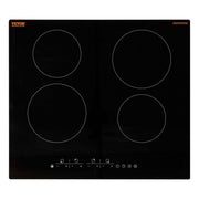 Danoz Kitchen - VEVOR Built - in Electric Cooktop Radiant Ceramic Cooktop 4 Burners 23.2x20.5 inch - danozdirect