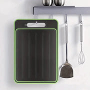 Danoz KitchenSmart 4 in 1 Defrosting, Knife Sharpner and Cutting Board Double Sided Rectangular Chopping Board with Grater Sharpener + Quick Defrosting Tray for Frozen food. - danozdirect