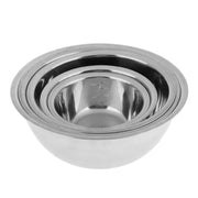 Danoz KitchenSmart - 5pcs Set Stainless Steel Mixing Bowls Non Slip Nesting Whisking Bowls Set Mixing Bowls For Salad Cooking Baking - danozdirect