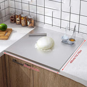 Danoz KitchenSmart - Stainless Steel Cutting Board with Lip Multi-Function Countertop Protector!