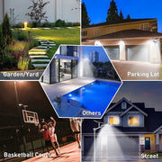 Danoz LED Lights 🔆Super Bright Split solar street light Waterproof LED Solar Street Light Backyard Street Lamps Security Flood Lighting wall lamp - danozdirect