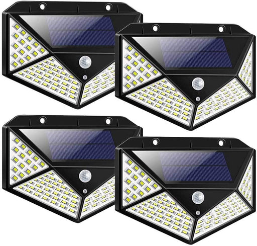 Danoz Lights - 4 x 100 Waterproof LED Solar Fairy Light Outdoor with 8 Lighting Modes for Home,Garden and Decoration (4 pack) - danozdirect