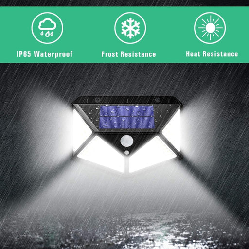 Danoz Lights - 4 x 100 Waterproof LED Solar Fairy Light Outdoor with 8 Lighting Modes for Home,Garden and Decoration (4 pack) - danozdirect
