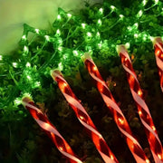 Danoz Lights - 5pc/set solar candy Christmas tree ground installation decorative lights outdoor garden lawn LED lights courtyard lights - danozdirect