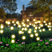 Danoz Lights - Garden Lights - New Upgraded Solar Powered Firefly Lights Outdoor Waterproof Vibran Garden Lights for Decoration , Buy 1 Get 1 Free!i - danozdirect